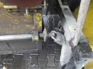 Fuel Security Padlock for tanker