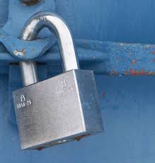 Image Showing a Lock on a Truck - Cargo Security is Still a Major Supply Chain Issue